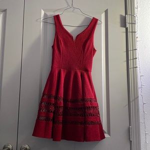 Francesca’s Collection Maroon Dress